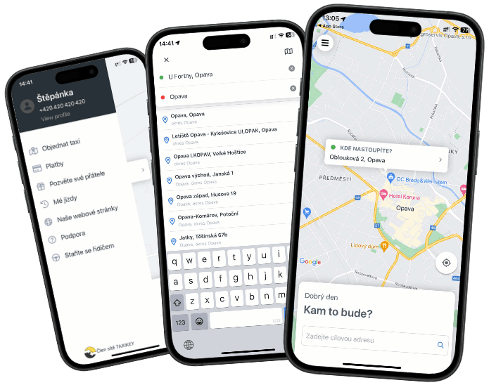 Aplikace TAXIKEY